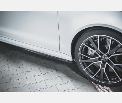 Audi RS6 C7 - LAME DE BAS DE CAISSE RACING MAXTON DESIGN V.2