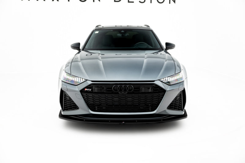Audi RS6 C8 - LAME DE PARE-CHOC AVANT MAXTON DESIGN V.2
