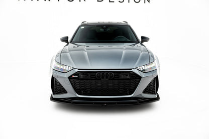 Audi RS6 C8 - LAME DE PARE-CHOC AVANT MAXTON DESIGN V.2