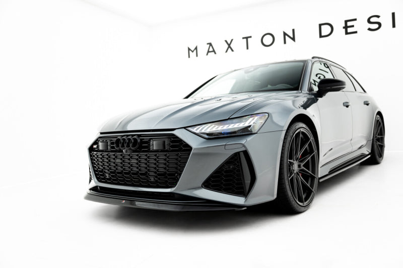 Audi RS6 C8 - LAME DE PARE-CHOC AVANT MAXTON DESIGN V.3