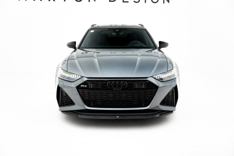 Audi RS6 C8 - LAME DE PARE-CHOC AVANT MAXTON DESIGN V.3