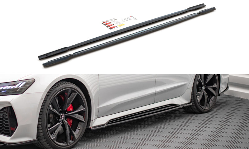 Audi RS6 C8 - RAJOUT DES BAS DE CAISSE RACING MAXTON DESIGN