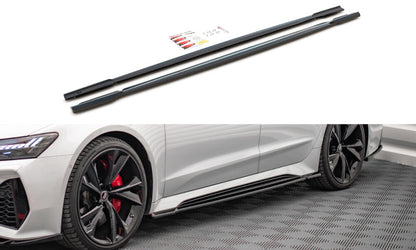 Audi RS6 C8 - RAJOUT DES BAS DE CAISSE RACING MAXTON DESIGN