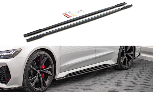 Audi RS6 C8 - RAJOUT DES BAS DE CAISSE RACING MAXTON DESIGN