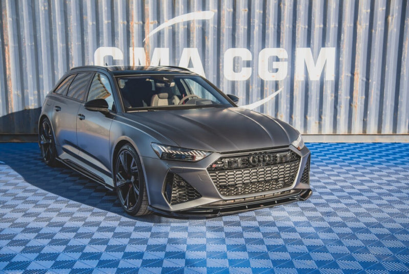 Audi RS6 C8 - RAJOUT DES BAS DE CAISSE RACING MAXTON DESIGN