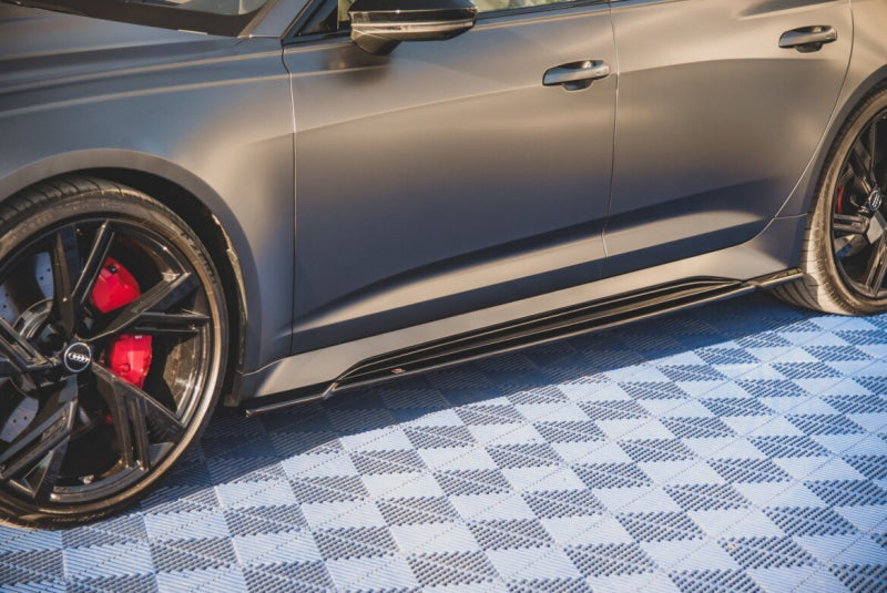 Audi RS6 C8 - RAJOUT DES BAS DE CAISSE RACING MAXTON DESIGN