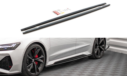 Audi RS6 C8 - RAJOUT DES BAS DE CAISSE RACING V.2 MAXTON DESIGN