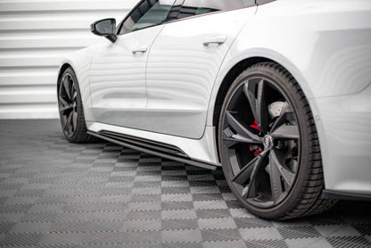 Audi RS6 C8 - RAJOUT DES BAS DE CAISSE RACING V.2 MAXTON DESIGN