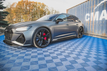 Audi RS6 C8 - RAJOUT DES BAS DE CAISSE RACING V.2 MAXTON DESIGN