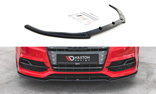 Audi S3 8V Cabrio - LAME DE PARE-CHOC AVANT MAXTON DESIGN V.1