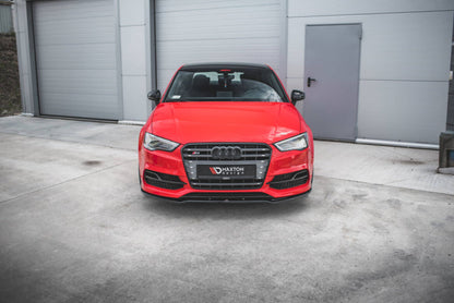 Audi S3 8V Cabrio - LAME DE PARE-CHOC AVANT MAXTON DESIGN V.1
