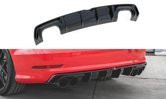 Audi S3 8V Limousine - DIFFUSEUR ARRIÈRE MAXTON DESIGN