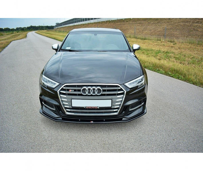 Audi S3 8V Facelift - LAME DE PARE-CHOC AVANT MAXTON DESIGN