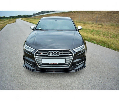 Audi S3 8V Facelift - LAME DE PARE-CHOC AVANT MAXTON DESIGN