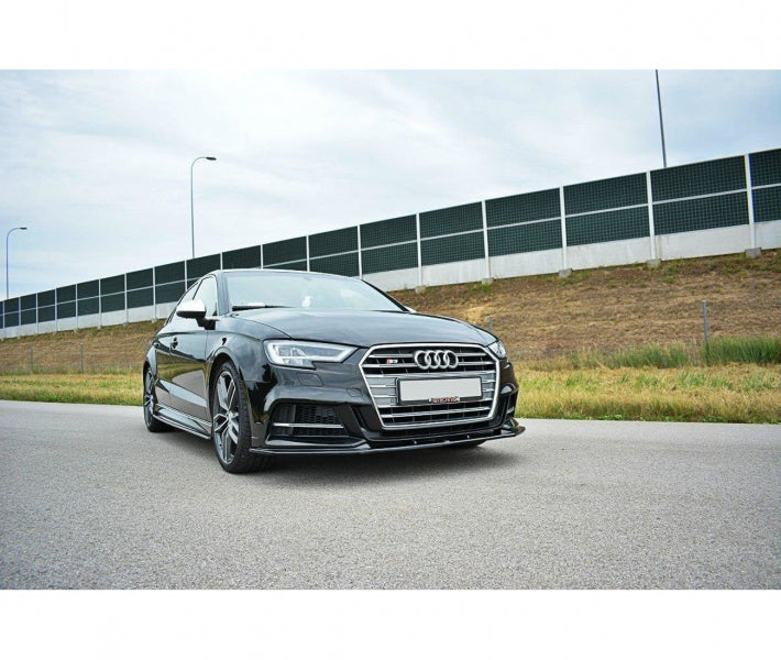 Audi S3 8V Facelift - LAME DE PARE-CHOC AVANT MAXTON DESIGN