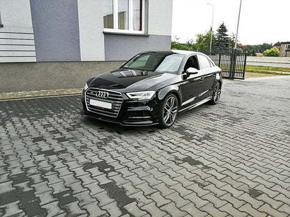 Audi S3 8V Facelift - LAME DE PARE-CHOC AVANT MAXTON DESIGN V.2