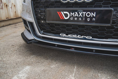 Audi S3 8V Facelift - LAME DE PARE-CHOC AVANT MAXTON DESIGN V.3