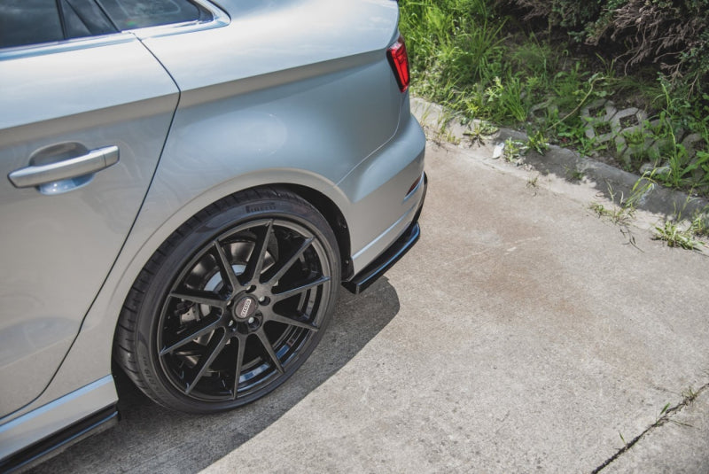 Audi S3 8V Facelift - LAMES DE PARE-CHOCS ARRIÈRE LATERALES MAXTON DESIGN