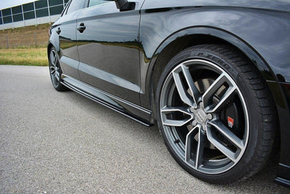 Audi S3 8V Facelift Limousine - RAJOUT DES BAS DE CAISSE RACING MAXTON DESIGN
