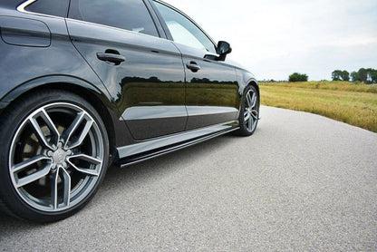Audi S3 8V Facelift Limousine - RAJOUT DES BAS DE CAISSE RACING MAXTON DESIGN