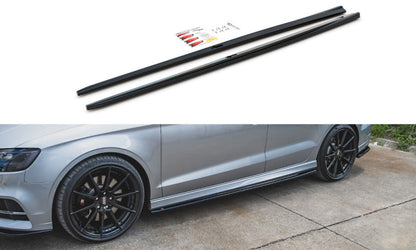 Audi S3 8V Facelift - RAJOUTS DES BAS DE CAISSE MAXTON DESIGN