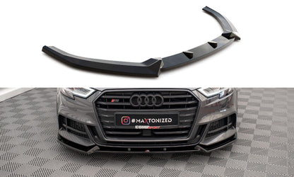 Audi S3 8V Facelift Sportback - LAME DE PARE-CHOC AVANT MAXTON DESIGN V.1