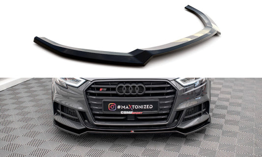 Audi S3 8V Facelift Sportback - LAME DE PARE-CHOC AVANT MAXTON DESIGN V.2