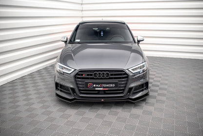 Audi S3 8V Facelift Sportback - LAME DE PARE-CHOC AVANT MAXTON DESIGN V.2