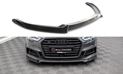 Audi S3 8V Facelift Sportback - LAME DE PARE-CHOC AVANT MAXTON DESIGN V.3