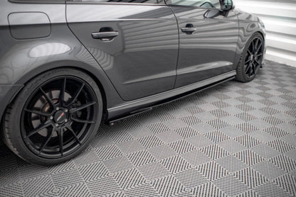 Audi S3 8V Facelift Sportback - RAJOUTS DES BAS DE CAISSE MAXTON DESIGN