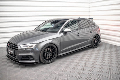 Audi S3 8V Facelift Sportback - RAJOUTS DES BAS DE CAISSE MAXTON DESIGN
