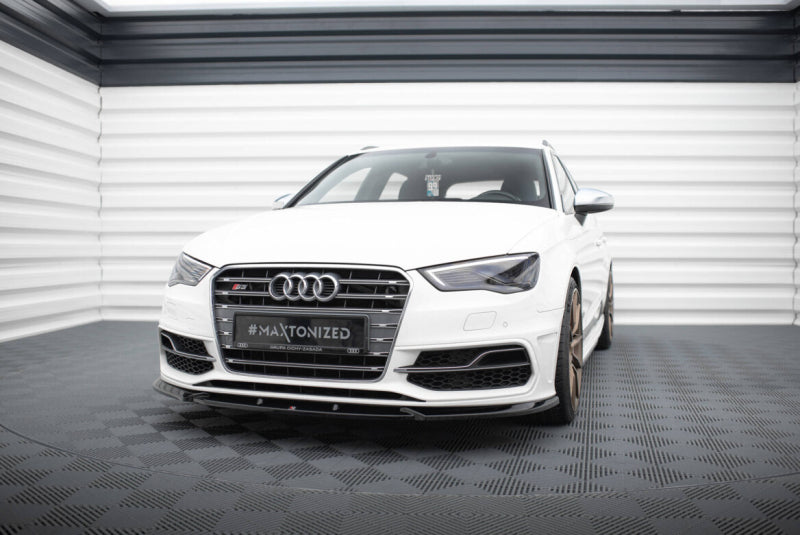 Audi S3 8V - LAME DE PARE-CHOC AVANT MAXTON DESIGN V.2