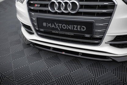 Audi S3 8V - LAME DE PARE-CHOC AVANT MAXTON DESIGN V.2
