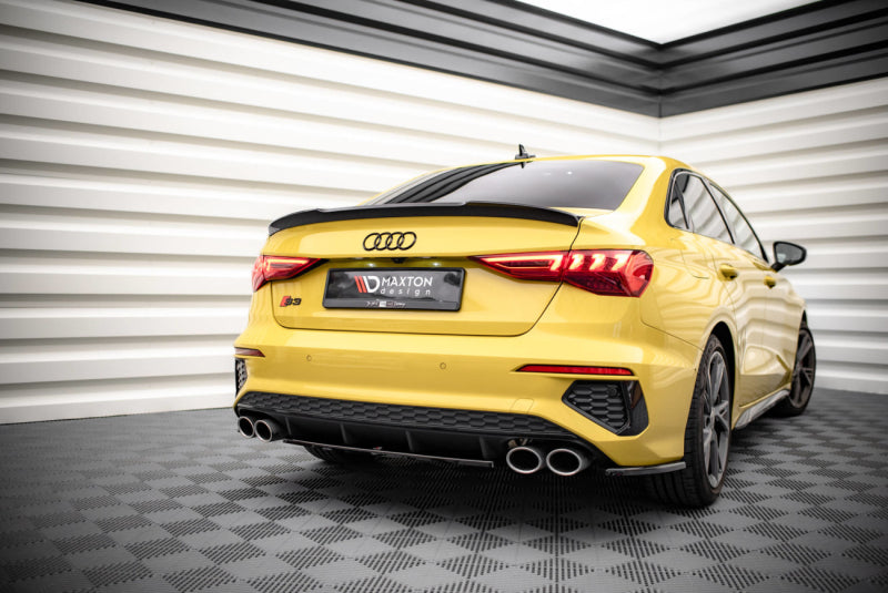 Audi S3 8Y Limousine - LAMES DE PARE-CHOC ARRIÈRE LATERALES MAXTON DESIGN