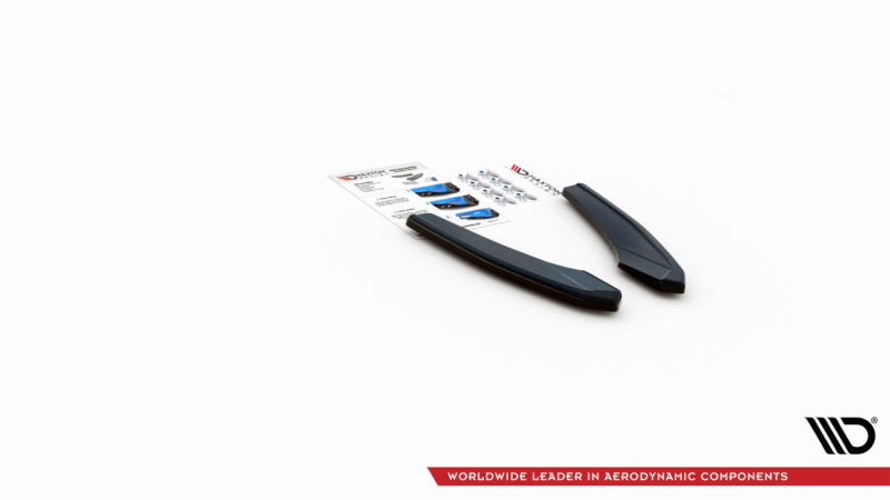 Audi S3 8Y Limousine - LAMES DE PARE-CHOC ARRIÈRE LATERALES MAXTON DESIGN