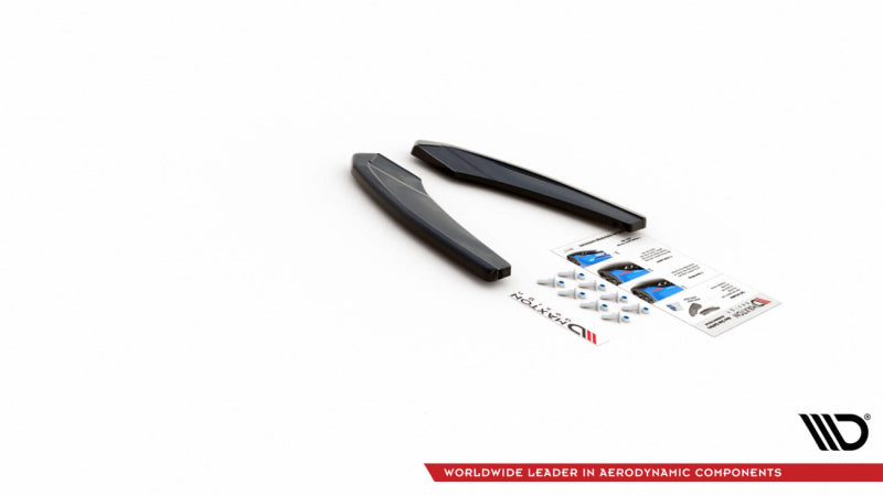 Audi S3 8Y Limousine - LAMES DE PARE-CHOC ARRIÈRE LATERALES MAXTON DESIGN