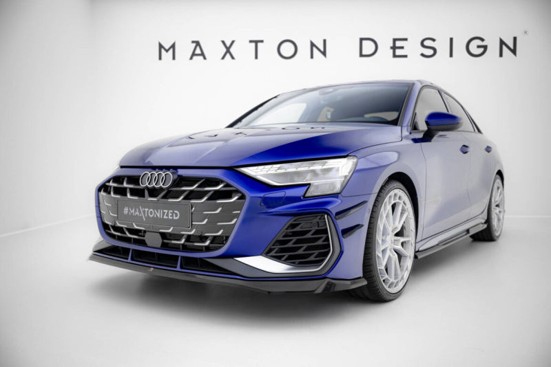 Audi S3 8Y 2024+ Limousine - LAME DE PARE-CHOC AVANT MAXTON DESIGN V.2