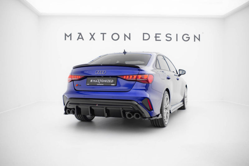 Audi S3 8Y 2024+ Limousine - DIFFUSEUR ARRIÈRE MAXTON DESIGN OO-OO