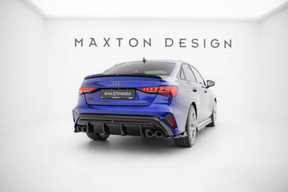 Audi S3 8Y 2024+ Limousine - DIFFUSEUR ARRIÈRE MAXTON DESIGN OO-OO