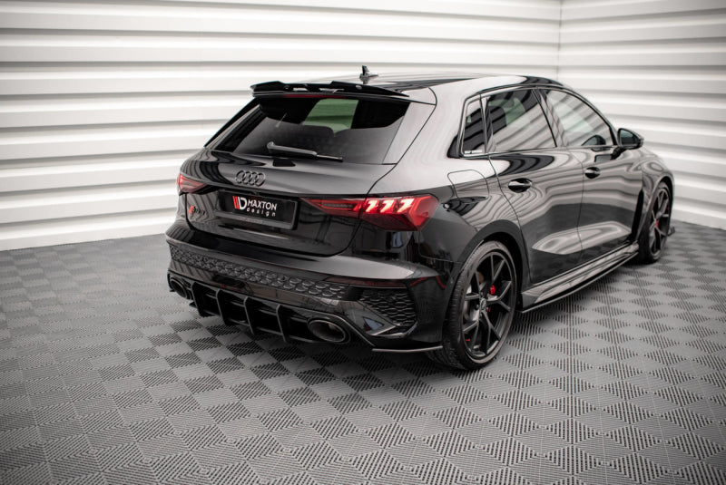 Audi RS3 8Y - STREET PRO DIFFUSEUR ARRIÈRE FLAPS MAXTON DESIGN
