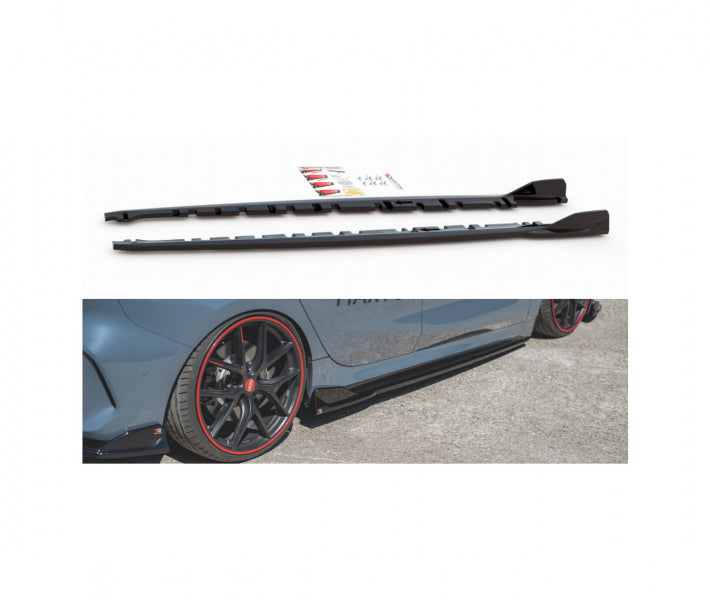 BMW M135i F40 - RAJOUT DES BAS DE CAISSE RACING V.3 MAXTON DESIGN