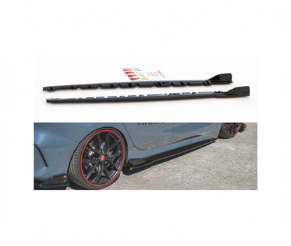 BMW M135i F40 - RAJOUT DES BAS DE CAISSE RACING V.3 MAXTON DESIGN
