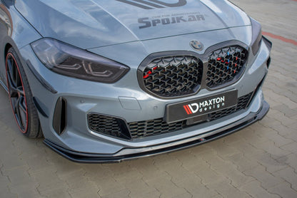BMW Série 1 F40 Pack M - LAME DE PARE-CHOC AVANT MAXTON DESIGN