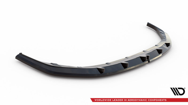 BMW Série 1 F70 Pack M - LAME DE PARE-CHOC AVANT MAXTON DESIGN V.1