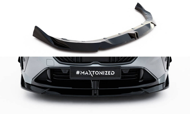 BMW Série 1 F70 Pack M - LAME DE PARE-CHOC AVANT MAXTON DESIGN V.2