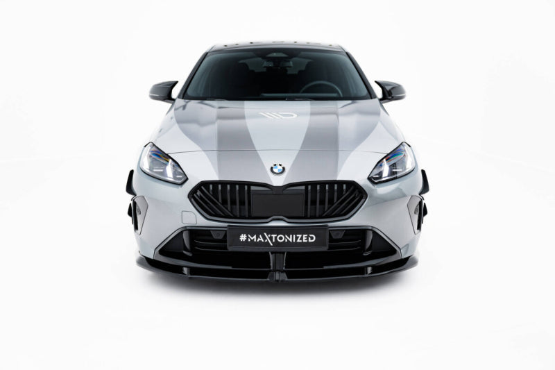 BMW Série 1 F70 Pack M - LAME DE PARE-CHOC AVANT MAXTON DESIGN V.3