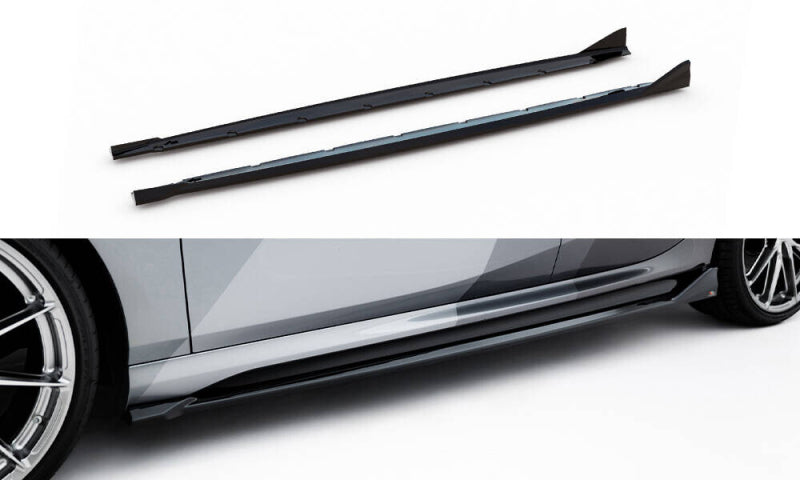 BMW Série 1 F70 Pack M - RAJOUT DES BAS DE CAISSE RACING V.2 MAXTON DESIGN