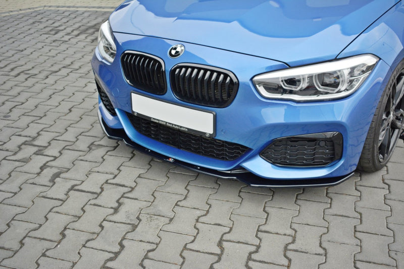 BMW Série 1 F20 / F21 LCI - LAME DE PARE-CHOC AVANT MAXTON DESIGN V.1