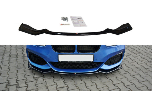 BMW Série 1 F20 / F21 LCI - LAME DE PARE-CHOC AVANT MAXTON DESIGN V.2