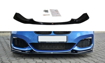 BMW Série 1 F20 / F21 LCI - LAME DE PARE-CHOC AVANT MAXTON DESIGN V.3 (DTC